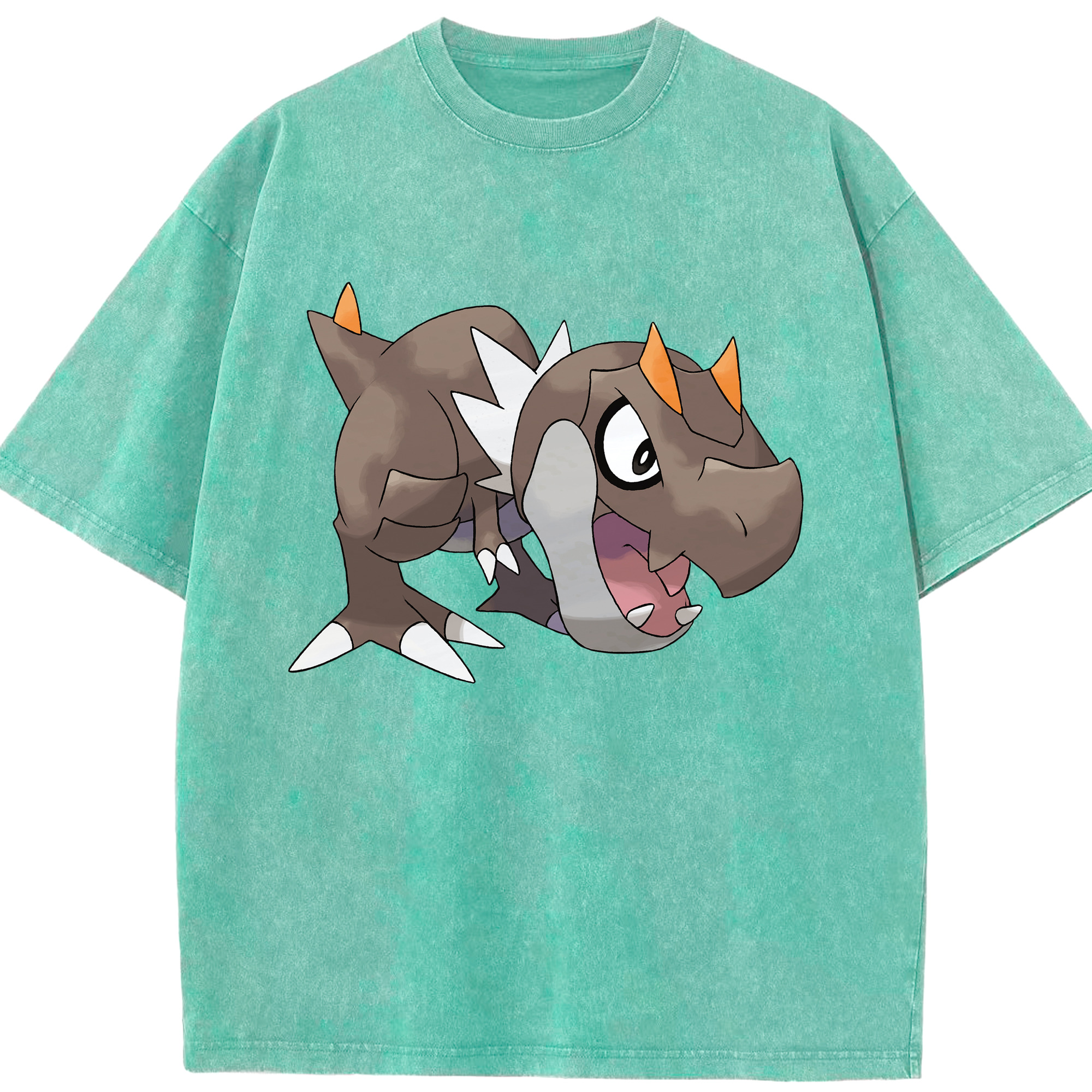 （画像用） ポケットモンスター Pokémon 綿100% ヴィンテージ風 半袖Tシャツ（フロントプリント）